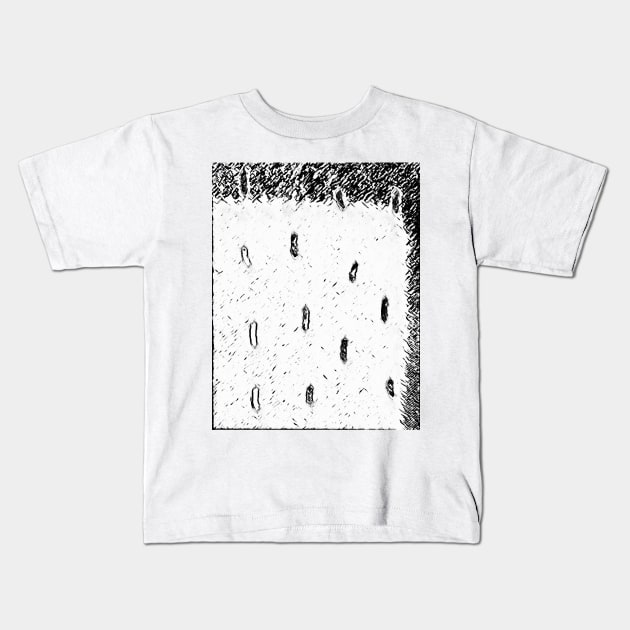 Noir Dash Kids T-Shirt by Tovers